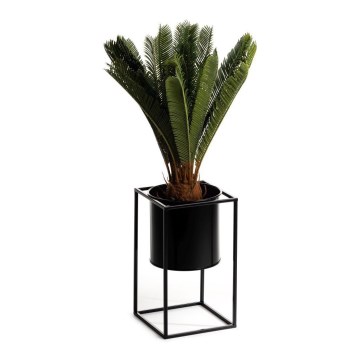 Stojan na kvety RING 40x23 cm čierna