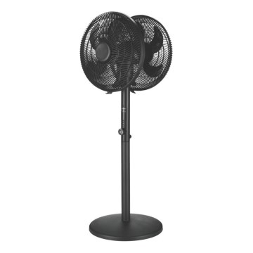 Stojanový ventilátor 120 W/230 V, 108 cm, čierny, s diaľkovým ovládaním