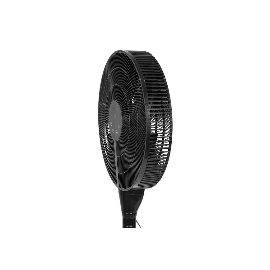 Stojanový ventilátor 25W/230V 130 cm čierny + diaľkové ovládanie