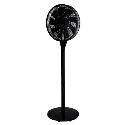 Stojanový ventilátor 25W/230V pr. 40 cm čierny + diaľkové ovládanie