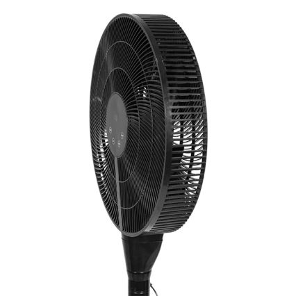 Stojanový ventilátor 25W/230V pr. 40 cm čierny + diaľkové ovládanie