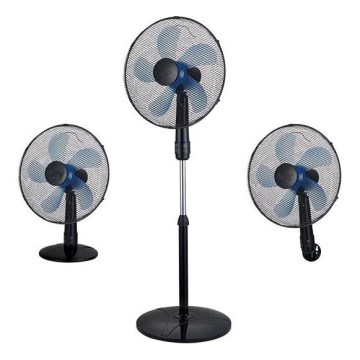 Stojanový ventilátor 3v1 50W/230V čierny
