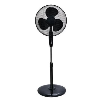 Stojanový ventilátor 60 W/230 V 125 cm čierny