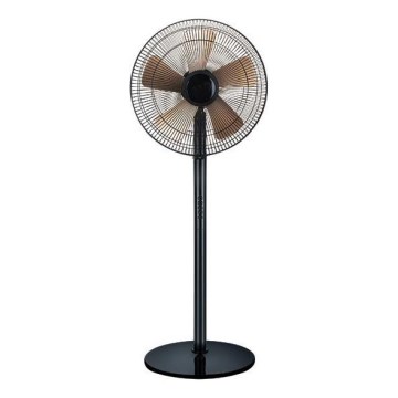Stojanový ventilátor 60 W/230 V, 126 cm, zlatá/čierna