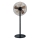 Stojanový ventilátor 60 W/230 V, 126 cm, zlatá/čierna