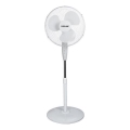 Stojanový ventilátor 60W/230V 125 cm biely