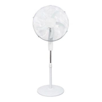 Stojanový ventilátor 60W/230V 125 cm biely
