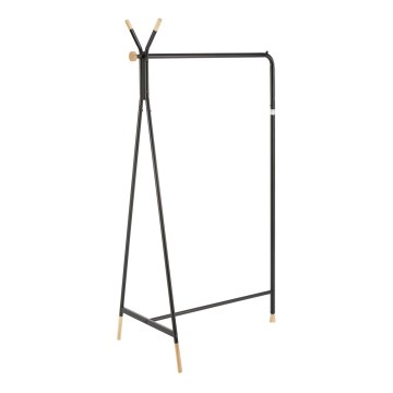 Stojanový vešiak 165x91 cm CHENE čierna/béžová