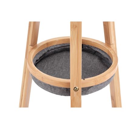 Stojanový vešiak 177x52 cm hnedý