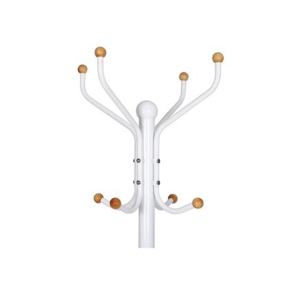 Stojanový vešiak LINEA biely