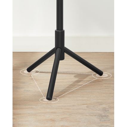 Stojanový vešiak LINEA čierny