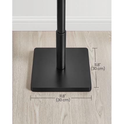 Stojanový vešiak LINEA čierny