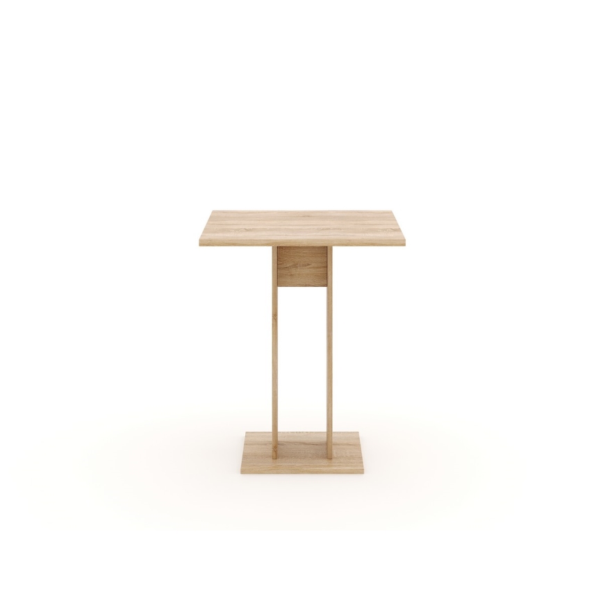 Stôl STRAPO 68x68 cm dub sonoma