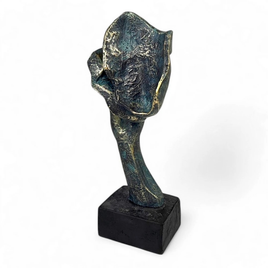 Stolná dekorácia 35x22x13 cm živica/patina