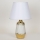 Stolná lampa 1xE14/40W/230V biela/zlatá