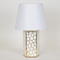 Stolná lampa 1xE14/40W/230V biela/zlatá
