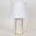 Stolná lampa 1xE14/40W/230V biela/zlatá