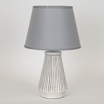 Stolná lampa 1xE14/40W/230V patina/šedá