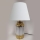 Stolná lampa 1xE14/60W/230V biela/zlatá