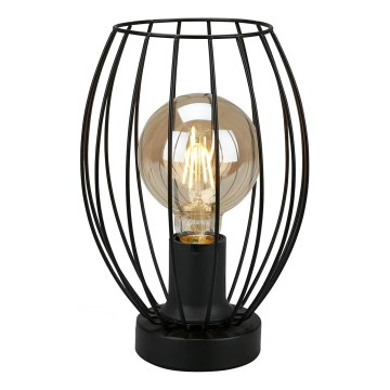 Stolná lampa 1xE27/25W/230V čierna