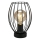 Stolná lampa 1xE27/25W/230V čierna