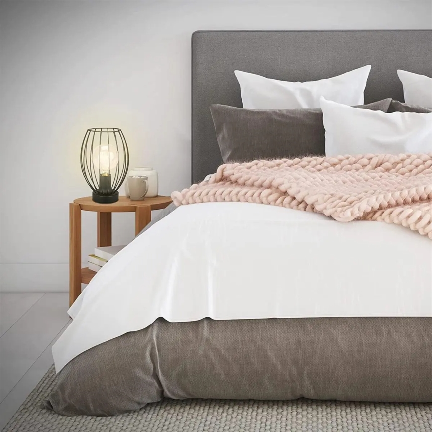 Stolná lampa 1xE27/25W/230V čierna