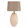 Stolná lampa 1xE27/40W/230V béžová/zlatá