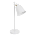 Stolná lampa 1xE27/40W/230V biela