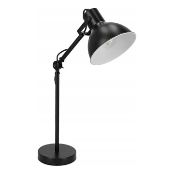 Stolná lampa 1xE27/40W/230V čierna