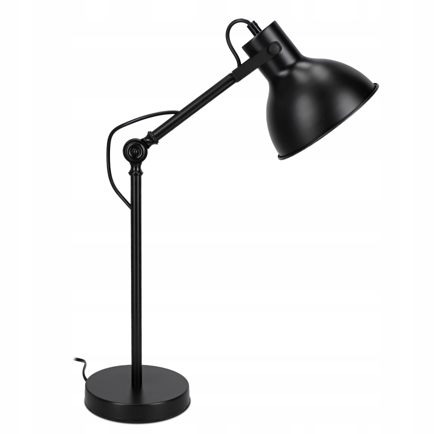 Stolná lampa 1xE27/40W/230V čierna