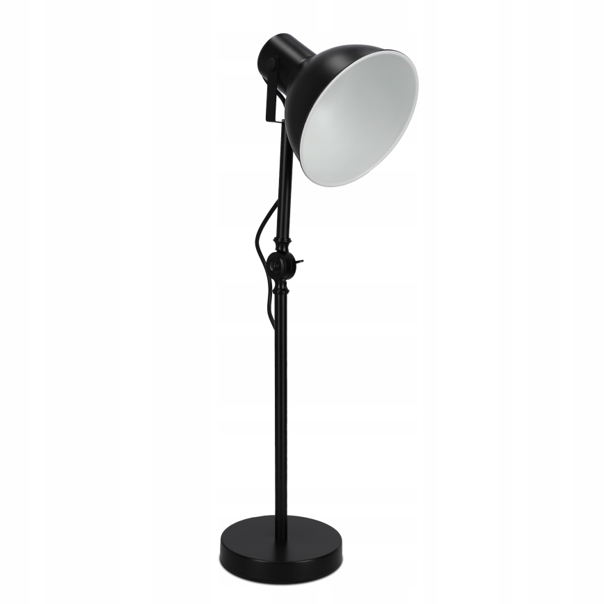 Stolná lampa 1xE27/40W/230V čierna