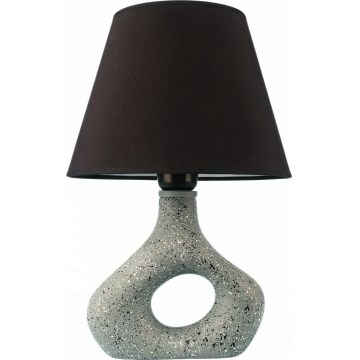 Stolná lampa 1xE27/40W/230V čierna/zelená