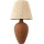 Stolná lampa 1xE27/40W/230V hnedá/krémová