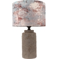 Stolná lampa 1xE27/40W/230V hnedá/pestrofarebná