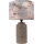 Stolná lampa 1xE27/40W/230V hnedá/pestrofarebná