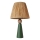 Stolná lampa 1xE27/40W/230V hnedá/zelená