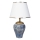 Stolná lampa 1xE27/40W/230V modrá/zlatá