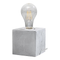 Stolná lampa ABEL 1xE27/15W/230V betón