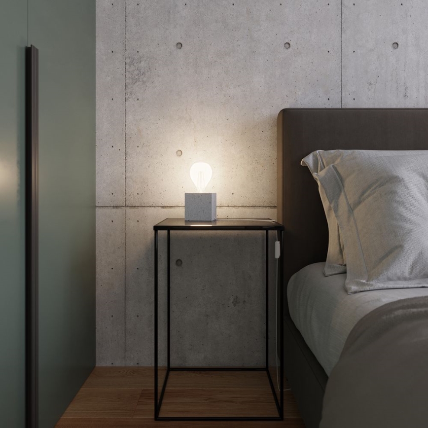 Stolná lampa ABEL 1xE27/15W/230V betón