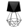 Stolná lampa ADAMANT LARGE 1xE27/15W/230V čierna
