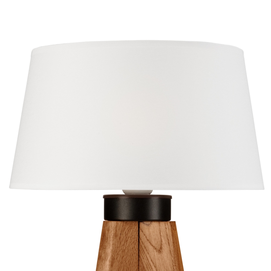 Stolná lampa AIDA 1xE27/60W/230V dub - FSC certifikované
