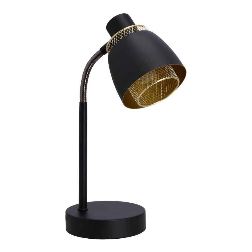 Stolná lampa ALEKSANDRIA 1xE14/40W/230V čierna/zlatá