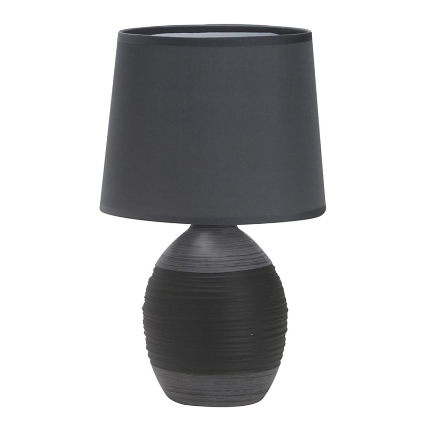 Stolná lampa AMBON 1xE14/40W/230V čierna