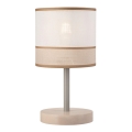 Stolná lampa ANDREA 1xE27/60W/230V buk