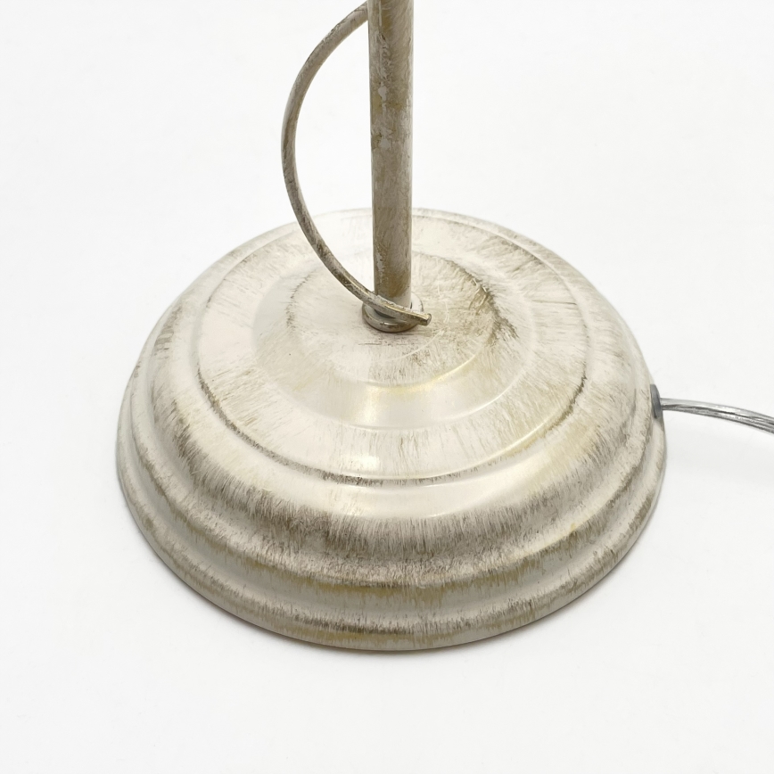 Stolná lampa ANTON 1xE14/60W/230V biela patina