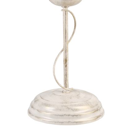 Stolná lampa ANTON 1xE14/60W/230V biela patina