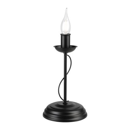 Stolná lampa ANTON 1xE14/60W/230V čierna