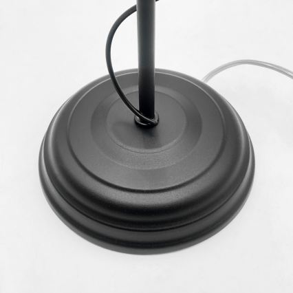 Stolná lampa ANTON 1xE14/60W/230V čierna