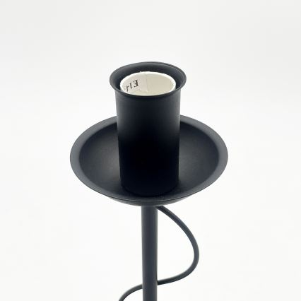 Stolná lampa ANTON 1xE14/60W/230V čierna