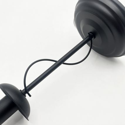 Stolná lampa ANTON 1xE14/60W/230V čierna